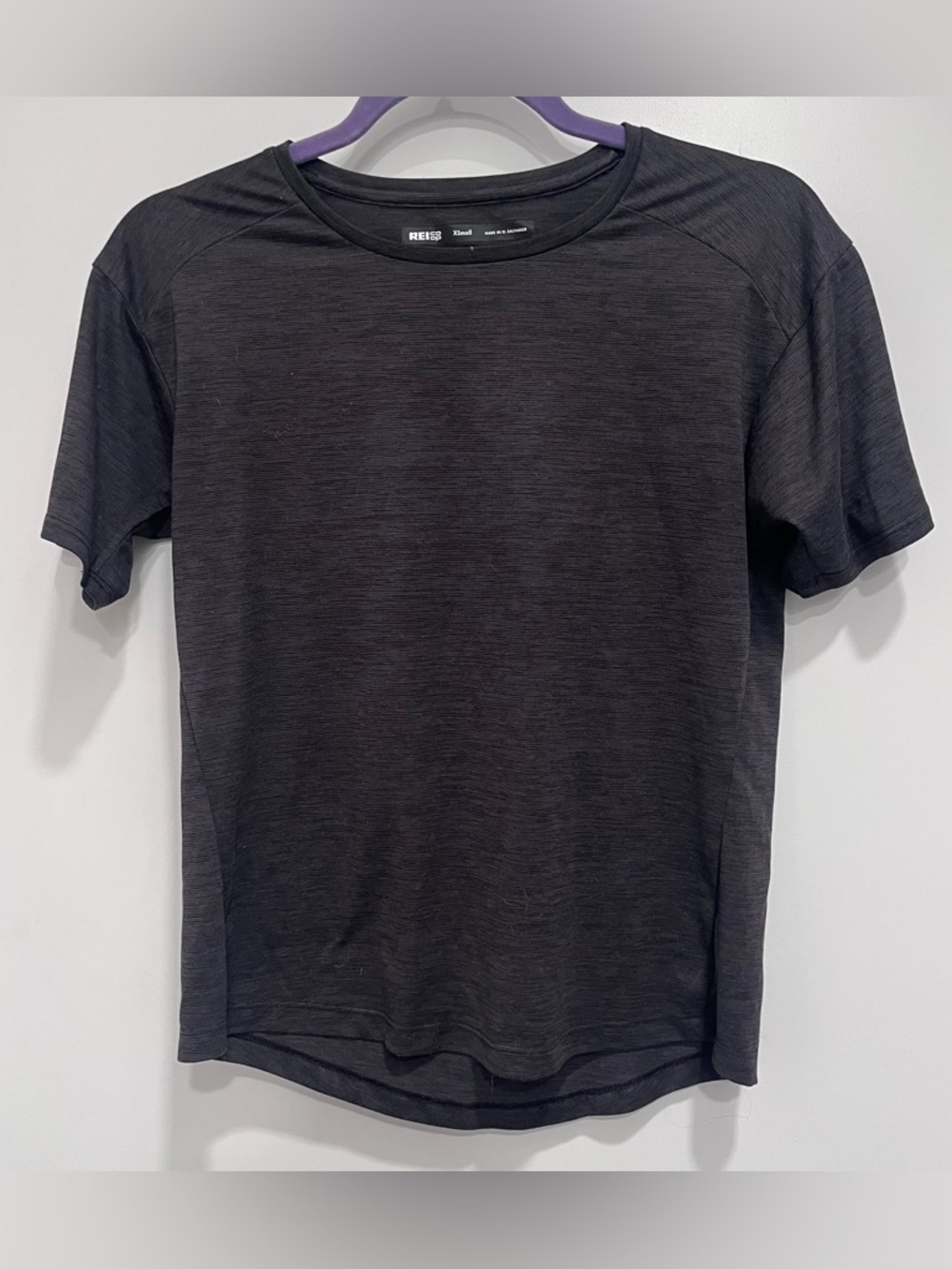 REI Co-op Shirt Short Sleeve Outdoor Hiking‎ Top Men's Dark Performance Tee XS